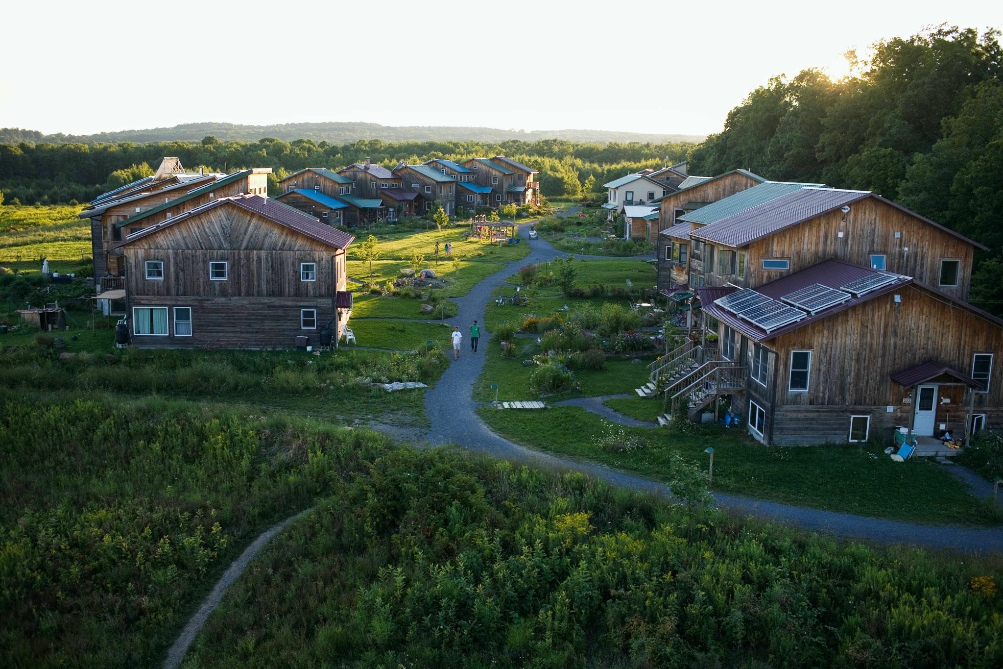 Ecovilas e cohousing anos 80-2000